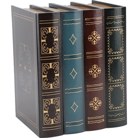Aufbewahrungsbox in Buchform Deko Buch Vintage vielseitig