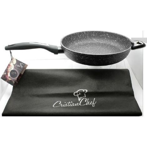Padella Alta Antiaderente anche Induzione Superior Cristian Chef 32 cm (1/2)