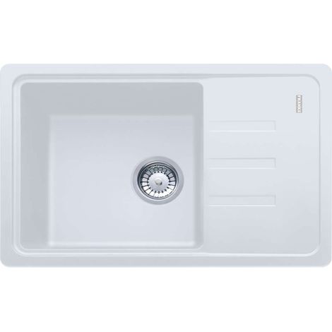 Franke Malta - Fragranit Spülbecken BSG 611-62, 62x44 cm, weiß Eis 114.0440.889 (1/2)