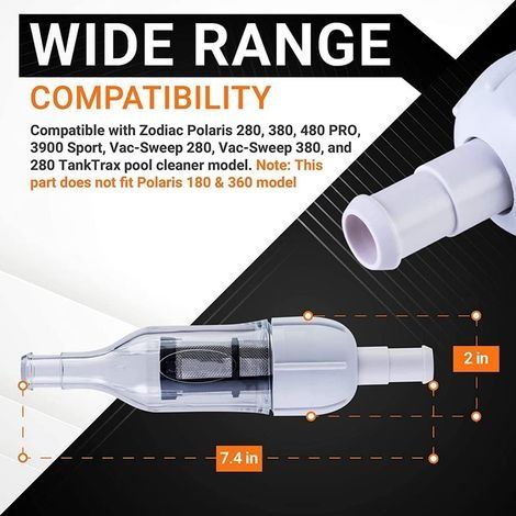 Filtersieb-Sets ersetzen den abnehmbaren UWF-Filter für Polaris 48-080, Filter für Poolreiniger (1/4)