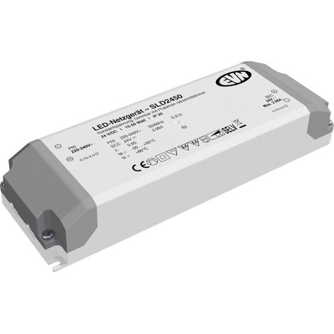 EVN Lichttechnik LED-Netzgerät 24V/DC 15-50W IP20 SLD2450 (1/3)