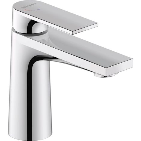 Mezclador de lavabo tamaño S DURAVIT Tulum Freshstart cromo sin extraíble ni desagüe (1/5)