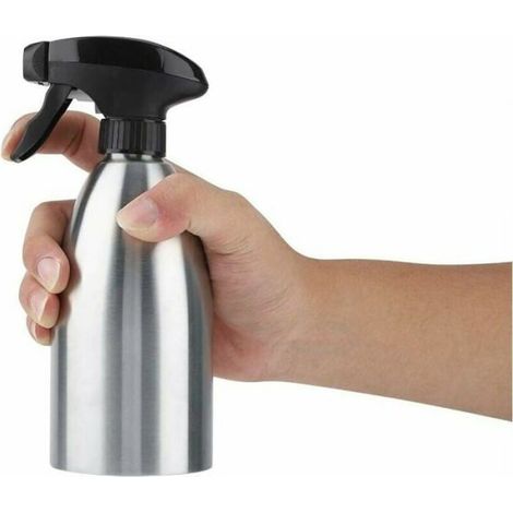 Spray Huile - Pulvérisateur Huile Cuisine Acier Inoxydable 100 ml - Pour Barbecue Extérieur et Cuisinière Intérieure - 1 Pièce (1/4)