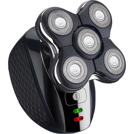 Rasoir électrique multifonction rechargeable USB - Set complet 5 accessoires (tondeuse nez/oreilles, brosse visage, tondeuse cheveux) - Hommes et femmes - Lavable et ergonomique (1/5)