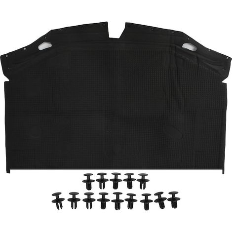 Semelle isolante pour capot avant, 1296802025, coton, pour Mercedes-Benz SL320, SL500, SL600, R129 (1/5)