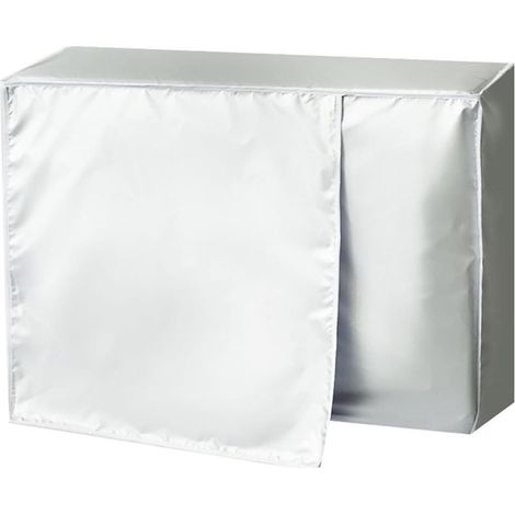 Housse Pour Climatiseur Exterieur - 80 x 30 x 57 cm - Double Couche Polyester Impermeable Et Resistant Aux UV - Protection Hivernale Et Estivale - 1 Piece (1/5)