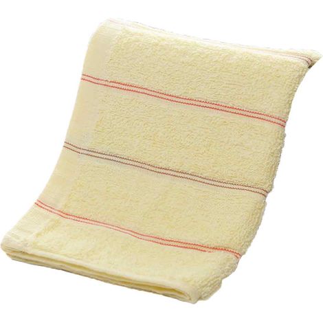 2 serviettes de toilette en coton, motif carreaux, 32 x 72 cm, douces et absorbantes, pour hôtel ou maison (1/5)