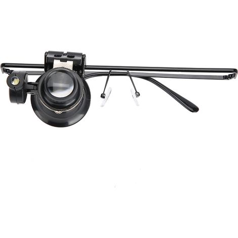 Lunette Loupe 20X avec LED pour Réparation de Montres, Bijoux et Accessoires (1/5)