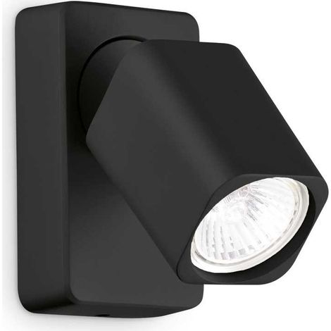 Ideal Lux RUDY Spot simple noir