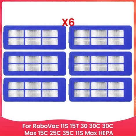 Kit de filtres HEPA pour aspirateur Eufy RoboVac 11S 15T 30 30C 30C Max 15C 25C 35C 11S