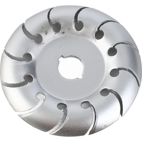 Ortviai Disque de polissage 90 mm en acier au manganèse, 12 dents, pour meuleuse angulaire (1/5)