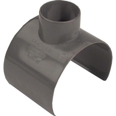 Wavin Abrazadera de conexión PVC gris 100-110 mm