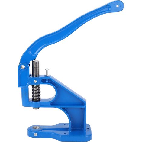 Presse à œillets manuelle professionnelle, efficace et sûre pour bannières, auvents, panneaux, affiches, rideaux et loisirs créatifs. (1/5)