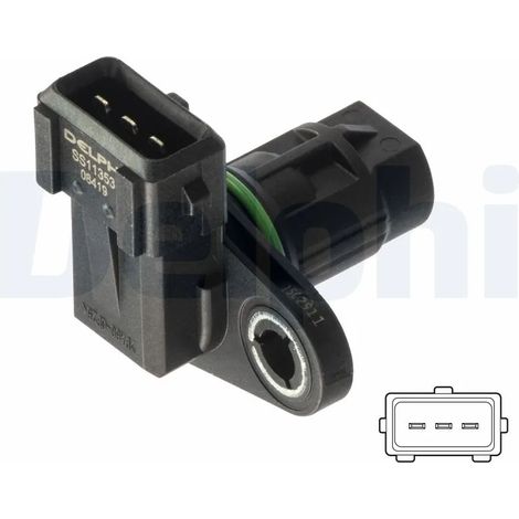 Capteur, position d'arbre à cames Delphi Technologies SS11353 HYUNDAI 138183