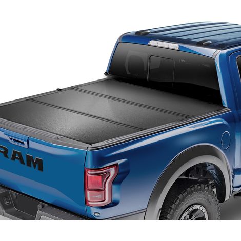 VEVOR Copertura cassone ripiegabile per camion, Compatibile Ford F-250 F-350 Super Duty 1999-2024, Styleside 6,75' (81", 82"), Adatta letto interno 5,4'/6,8' x 6,7' x 6,7' x 5,6', Carico 400 libbre