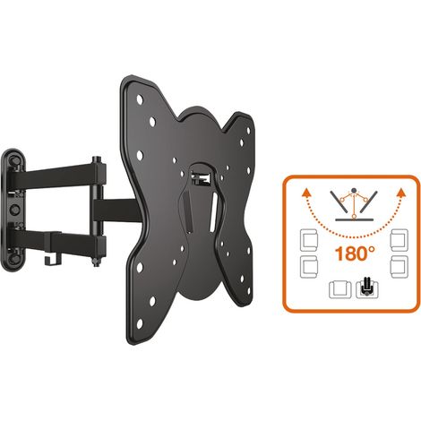 TV -Regal 28-42 mit verstellbarem verstärktem Arm - Black 451063