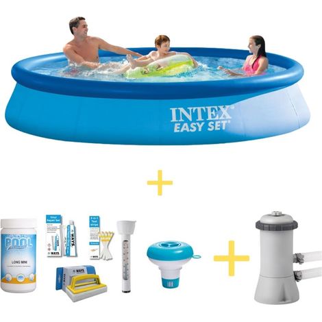 Intex Piscine Easy Set Ronde - 366x76 cm - 3-pièces  S21301 (1/4)