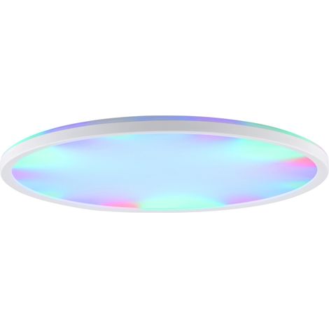 BRILLIANT Panneau LED G81987/85, 22W, 3000lm, 4000K, RGB, télécommande, blanc (1/5)