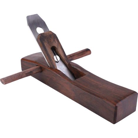 Rabot à main, outil de menuisier pour le travail du bois. (1/5)
