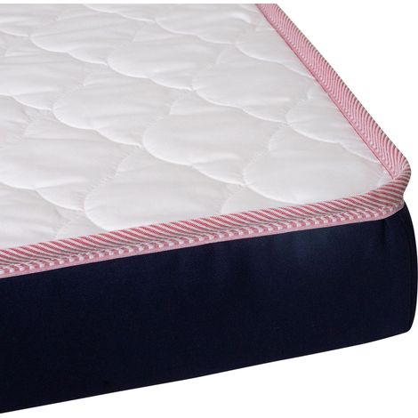 Babysom - Matelas Bébé 60x120 cm - Réversible Été/Hiver - Sans Traitement Chimique - Certifié Oeko-Tex - Fabrication Française (1/5)