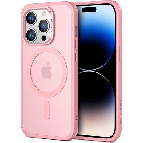 Handyhülle iPhone 14 Pro MagSafe HaloLock iPhone 14 Pro Klares Rosa (1/5)