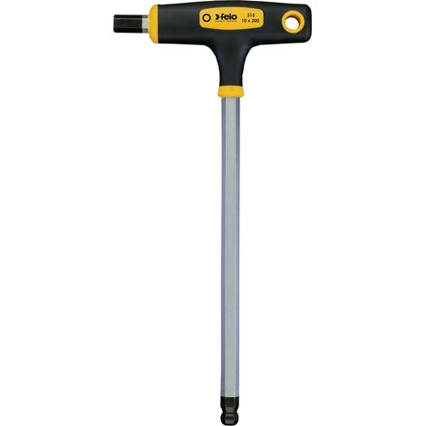 Llave felo double t-handle ball end hex socket alto par 30 cm