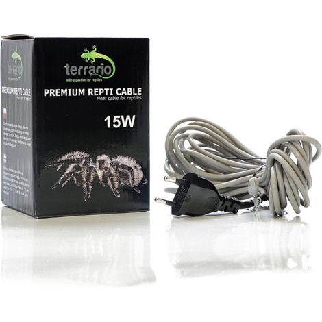 Cable calefactor Terrario Premium Repti Cable 15W - cable de 5,5 m (1/5)