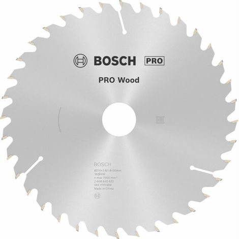Bosch Optiline Wood lame scie circulaire 210 mm argent