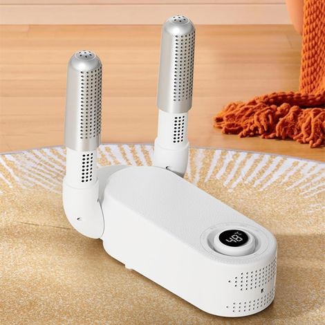 portable Sèche-chaussures à air chaud grille réglable et minuterie conception pliable pour un séchage rapide des chaussures (1/5)