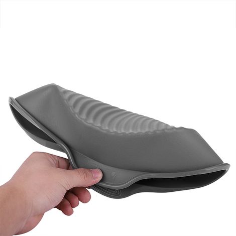 Zoll Silikon-Kuchenform, runde Form, verschiedene Backformen für den Backofen (Grau) (1/4)