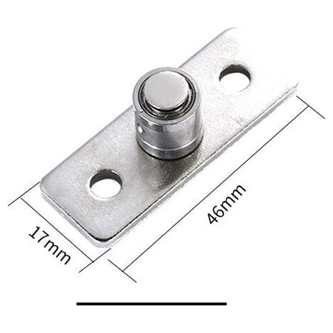 Guide de Plancher de Porte de Grange en Acier Inoxydable Rouleau Guide de Sol Porte Coulissante Quincaillerie Accessoires Insérer (1/4)