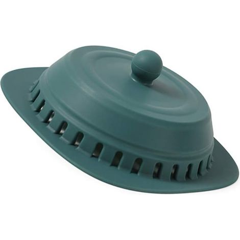 Silikon Duschabfluss Haarfänger Haarabdeckung Stopper Gummifilter Badewanne Waschbecken Sieb Haarfalle für Badezimmer Küche (1/5)