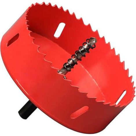 M42 Bi-Metall Lochsäge mit Schnittdurchmesser: 110 mm, zum Schneiden von Holz, Kunststoff, Trockenbau, Gipskartonplatten und weichen Metallblechen