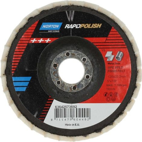 Norton Tellerfächerscheibe Rapid Polish-125