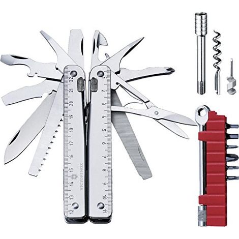 Victorinox Swiss Tool X Plus Ratchet in acciaio inox (1/4)