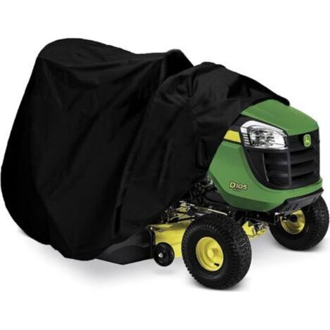 Housse de protection imperméable pour tondeuse autoportée, compatible avec les plateaux jusqu'à 137 cm, en polyester Oxford 420D robuste, durable, résistant aux UV et à l'eau. (1/5)
