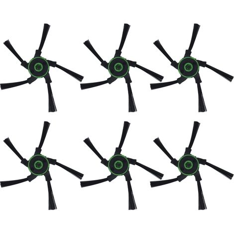 6 pièces Brosses Latérales pour Robot Aspirateur, Compatibles Roomba S9, Pièces de Rechange (1/5)