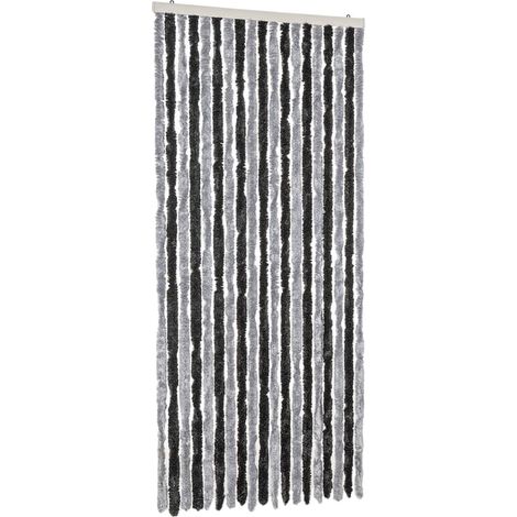 Vidaxl – Moustiquaire de fenêtre en chenille 56x200 cm – Anti-insectes silencieuse et amovible – Pour portes et caravanes (1/5)