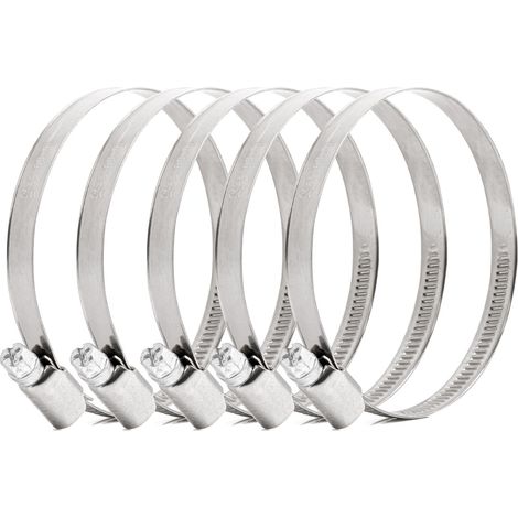 Abrazadera de tornillo sin fin, 5 unidades, 60-80 mm/9 mm W2 amio-04590 (1/3)