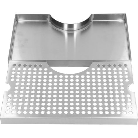 Bac d'égouttage pour colonne à bière - Nettoyage facile, robuste, antirouille, aspect brillant unique - Idéal pour les restaurants (1/5)