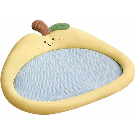 Lit rafraîchissant pour chat, lit respirant pour l'été, tapis de couchage pour chats utilisable toute l'année, pour chats d'intérieur et d'extérieur, XL (1/4)