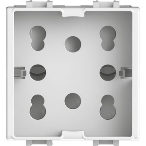 Faeg Frutto Compatibile serie System Gewiss presa schuko + 2 bivalenti 10A 16A