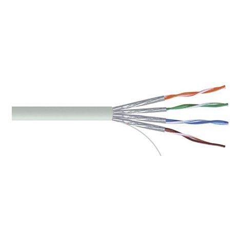 Câble Cat7 Sans connecteur, U/FTP, gaine PVC Gris, 100m ( Prix pour Bobine de 100 Mètres )