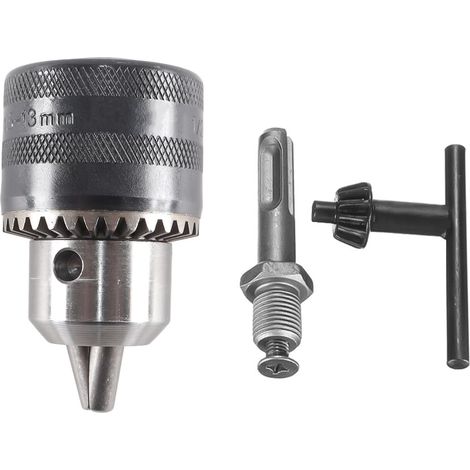 Adaptateur de mandrin SDS pour perceuse 1,5-13 mm, mandrin SDS fileté 12,7 mm 1/2-20 UNF pour perceuse à percussion électrique à main avec fil et sans fil (1/5)