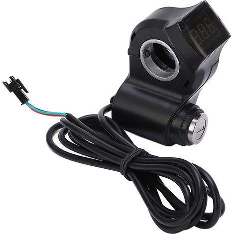 Interrupteur de Moto Électrique avec Écran Numérique de Batterie, Accessoire pour Scooter (1/5)