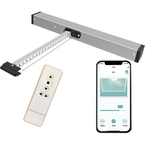 Ouvre-fenêtre Intelligent, Assistant Alexa, Ensemble de Commande vocale, Limitation d'ouverture, Poussoir de Lucarne électrique, automatisation de Villa(Kit4) (1/5)