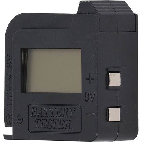 Digitaler Batterietester mit LCD-Anzeige und präziser Erkennung – tragbarer Batterieprüfer für C-, AA- und AAA-Batterien (1/5)