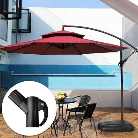 Accessoires de parasol - Pièces détachables en plastique - Multi-usages - Réglables - Pour cour, pique-nique, terrasse (1/5)