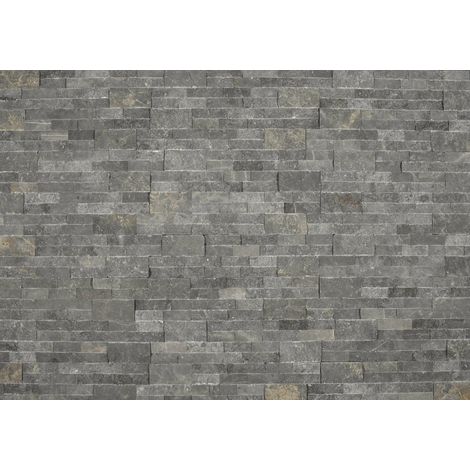 Parement mural - SLIMPANEL - Indigo - Naturelle - 15x55-60x1-2cm en Z (1/5)
