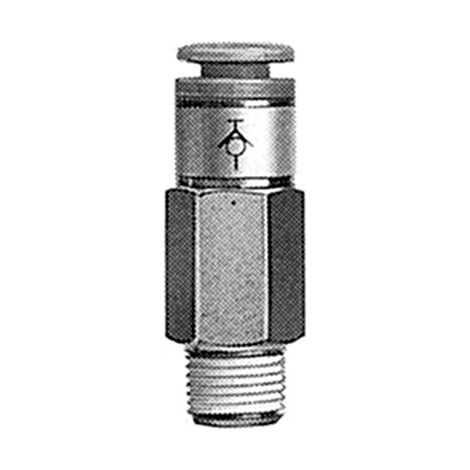 Connecteur mâle SMC KC vers R 1/8 Mâle 8 mm ( Prix pour Sachet de 10 )